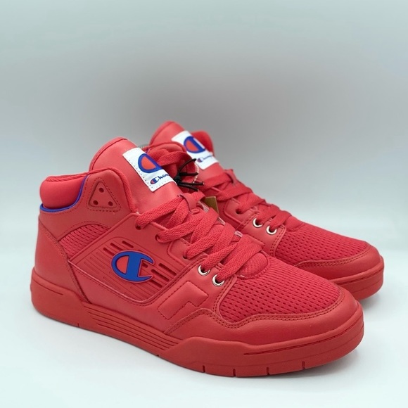 Champion Men's red shoes size CPS10301M 3 ON 3 - Picture 3 of 5